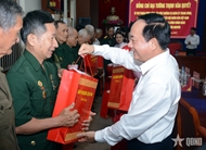GDP Chief conducts gratitude activities in Thai Nguyen province